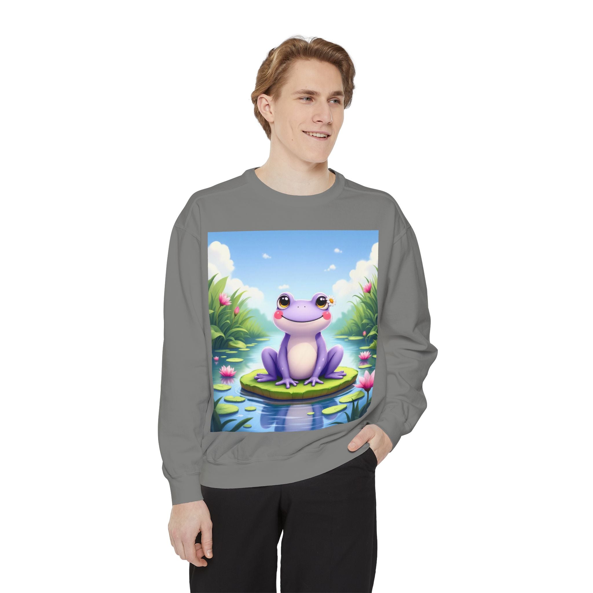 Unisex Garment-Dyed Sweatshirt