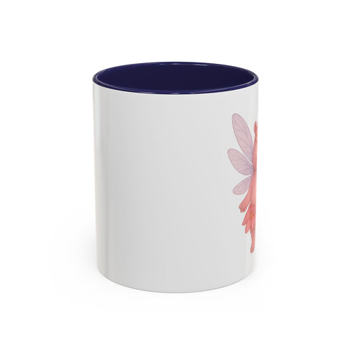 Coffee Mug - Whimsical Hippo Fairy Design