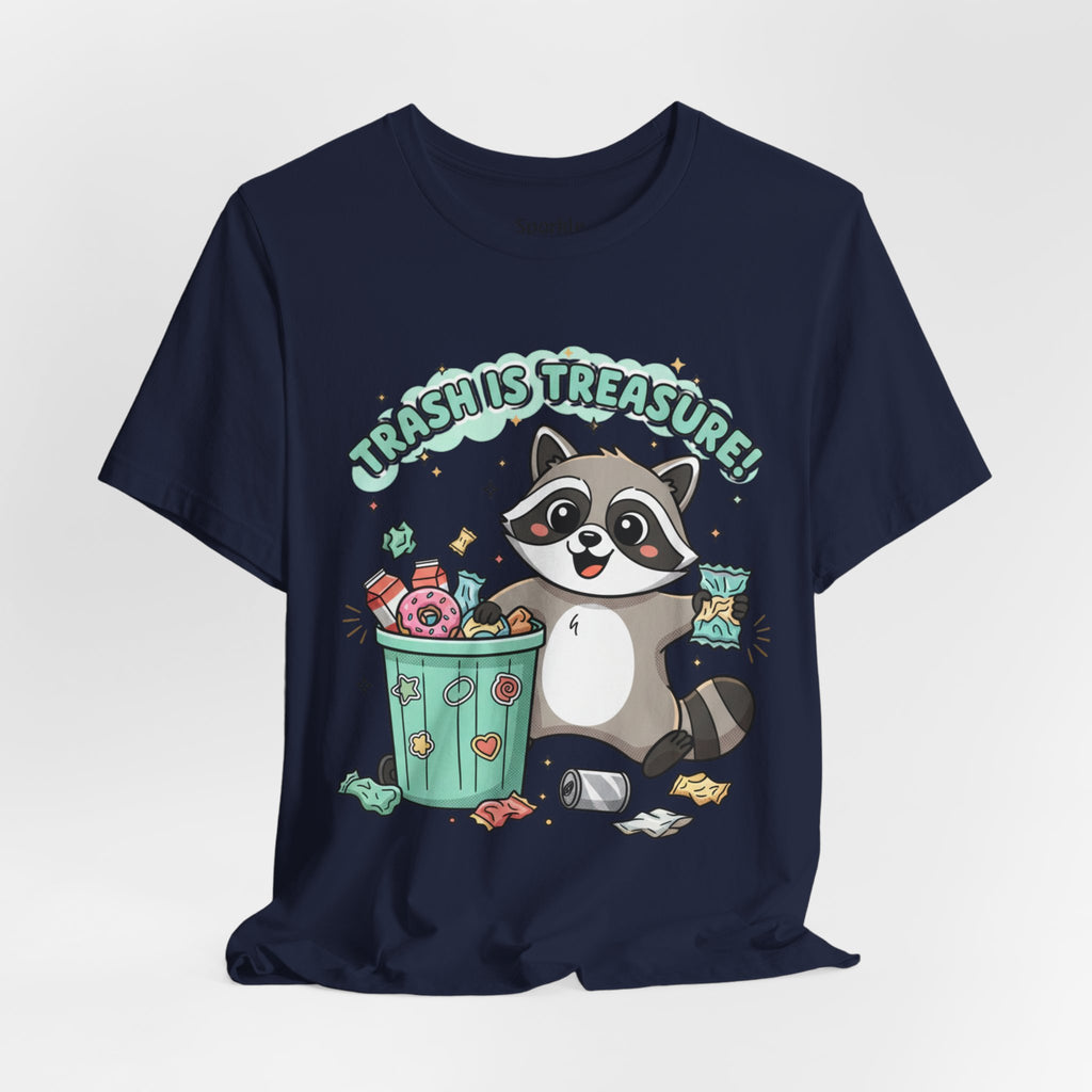 Merry Trash-mas Raccoon Tee | trash panda Christmas, cute holiday humor