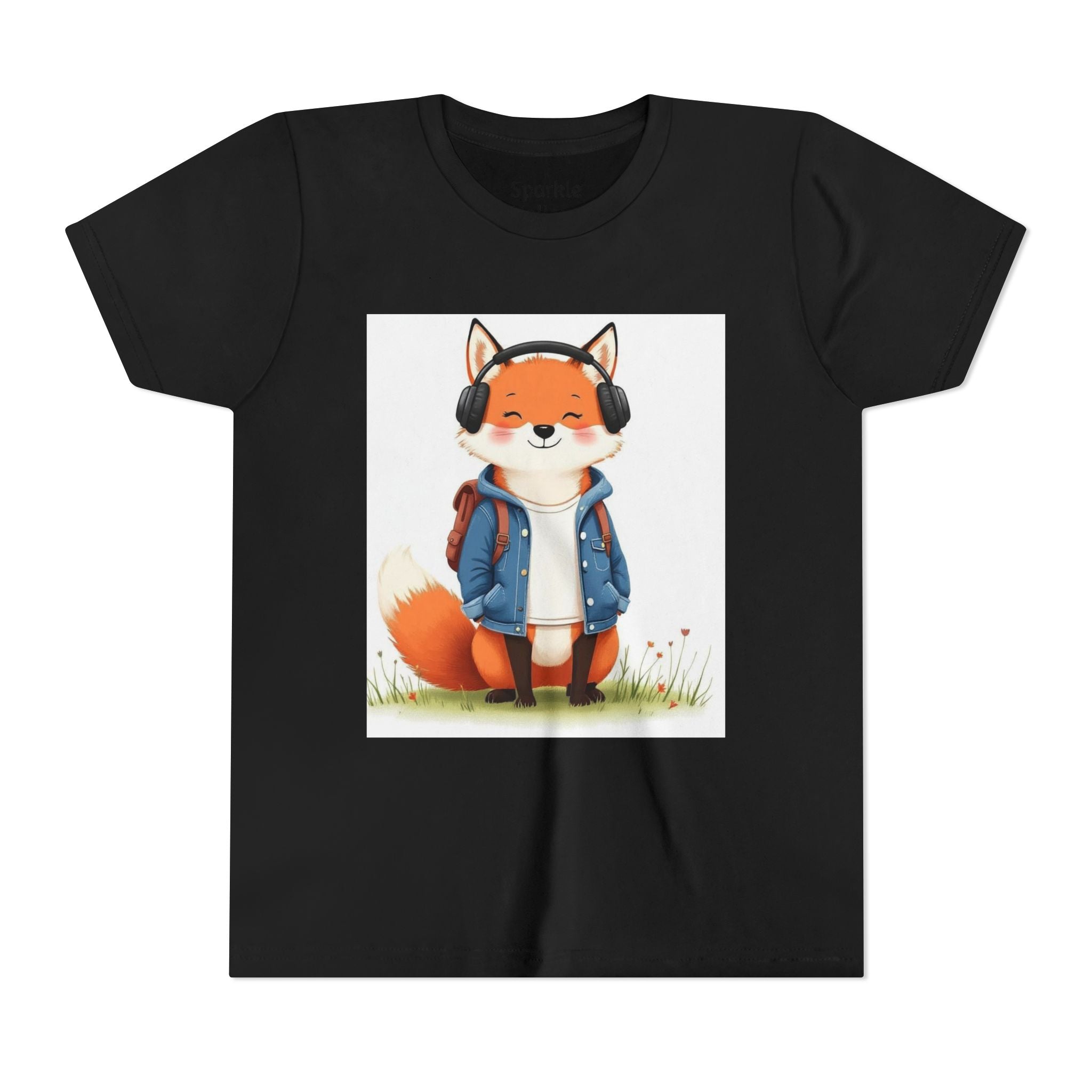 Cool Fox Kid T-Shirt — Sparkle Hollow Youth Tee