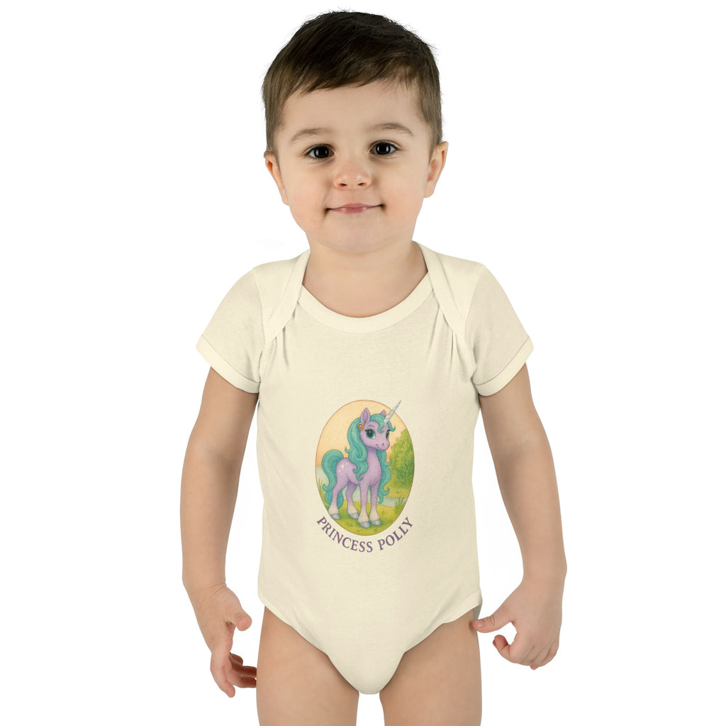 Baby Bodysuit - Princess Polly Unicorn Design