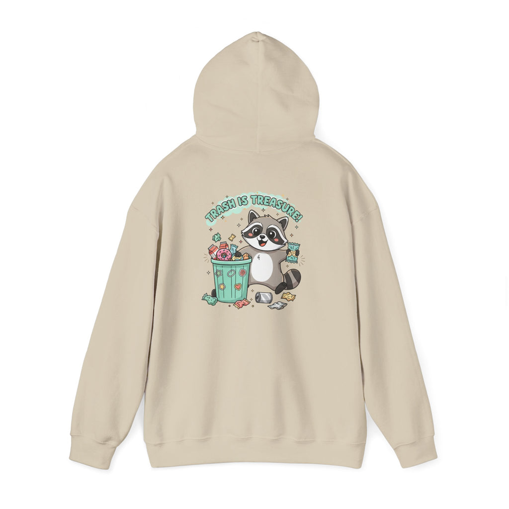 Funny Raccoon Trash Hoodie – 'Trash Panda' Graphic Sweatshirt