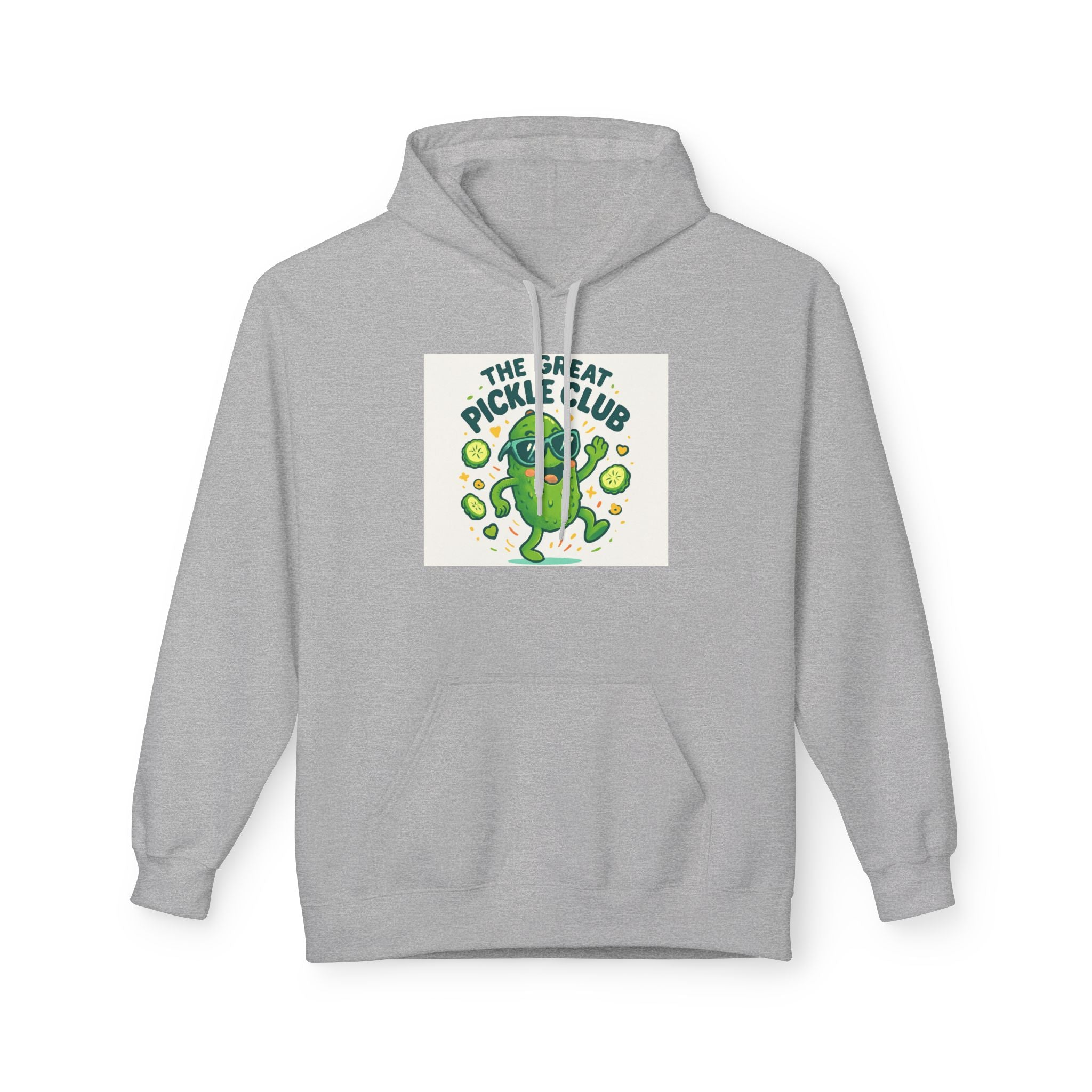 Dancing Pickle Hoodie — Funny Pickleball Player Sweatshirt