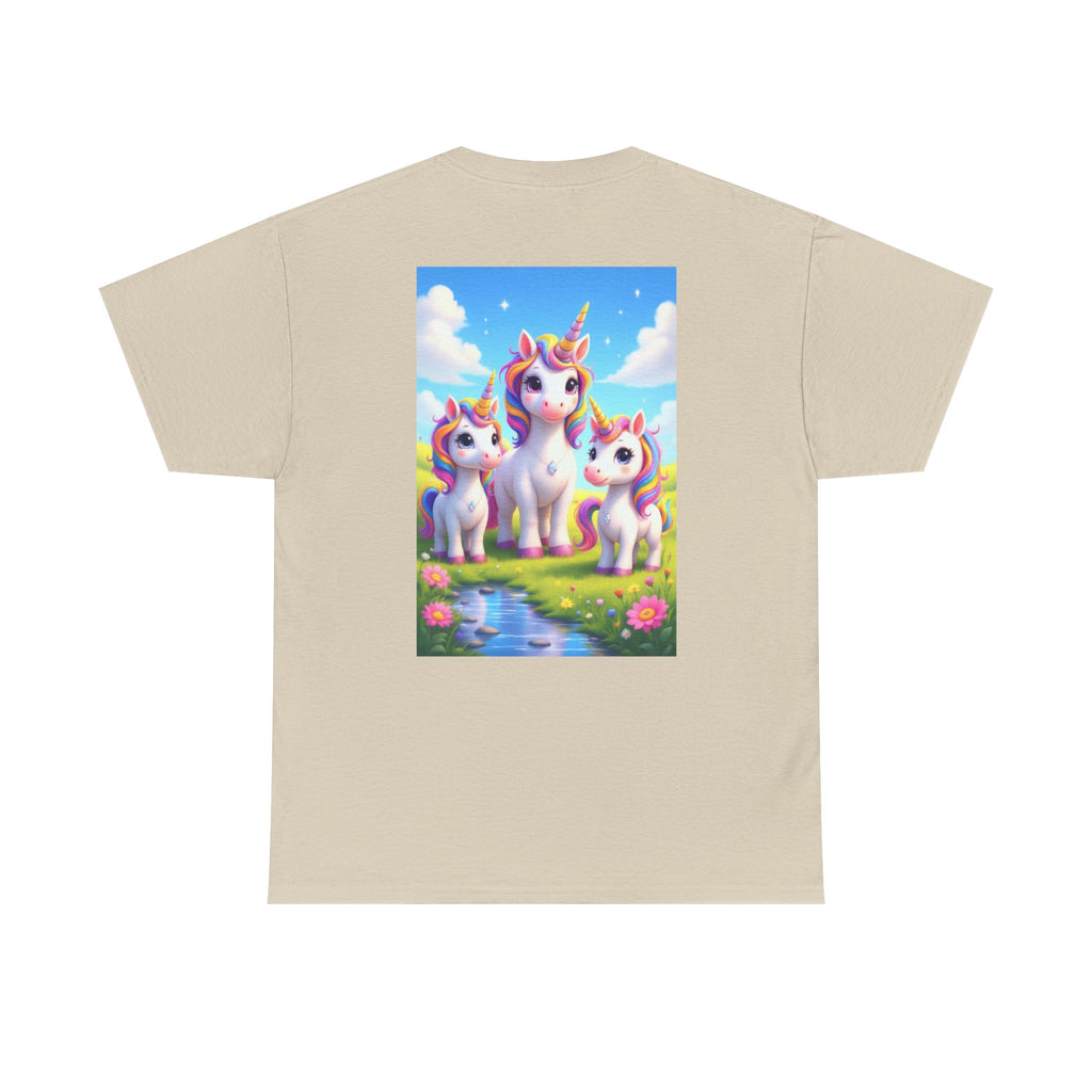 Unisex Tee - Unicorn Family Design