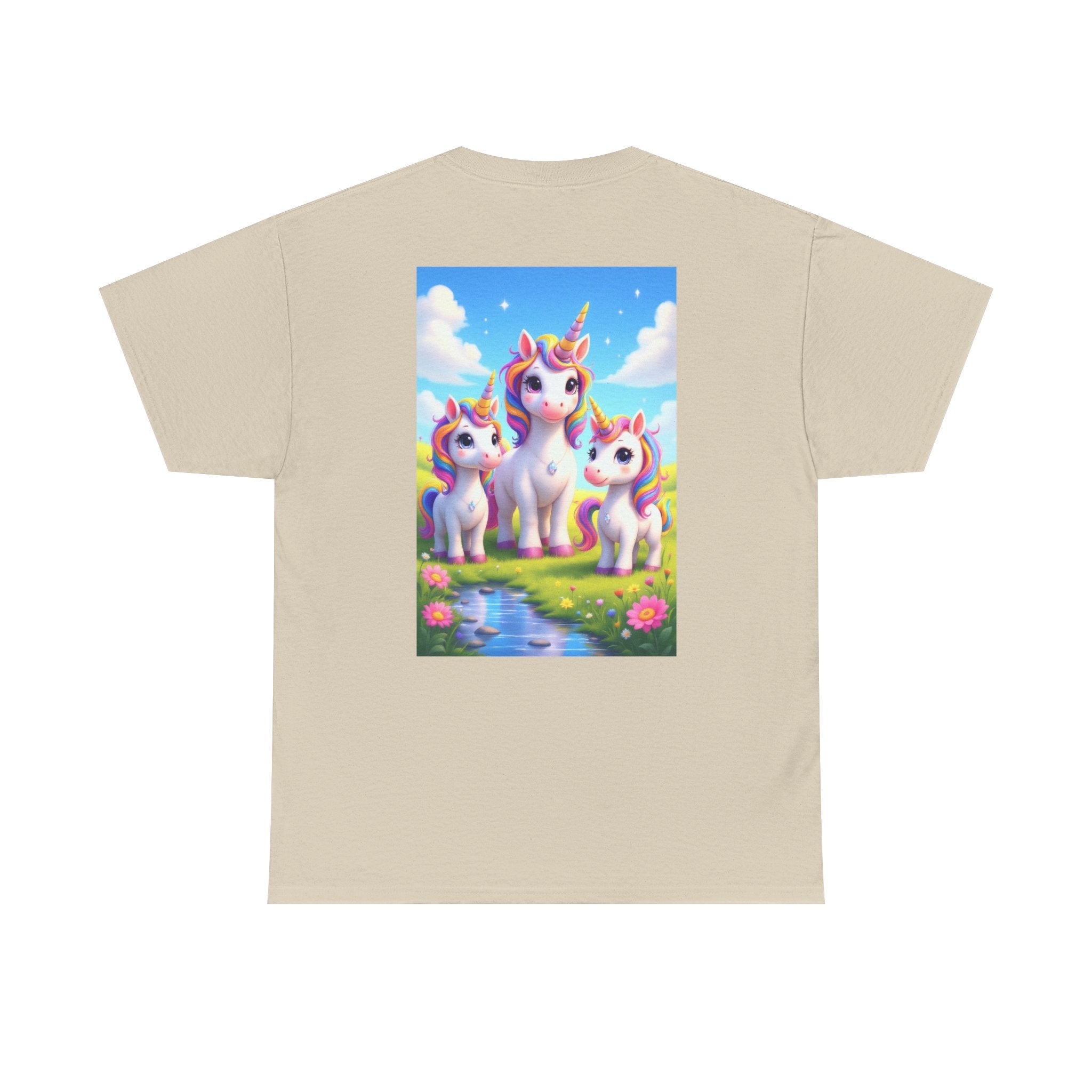 Unisex Tee - Unicorn Family Design