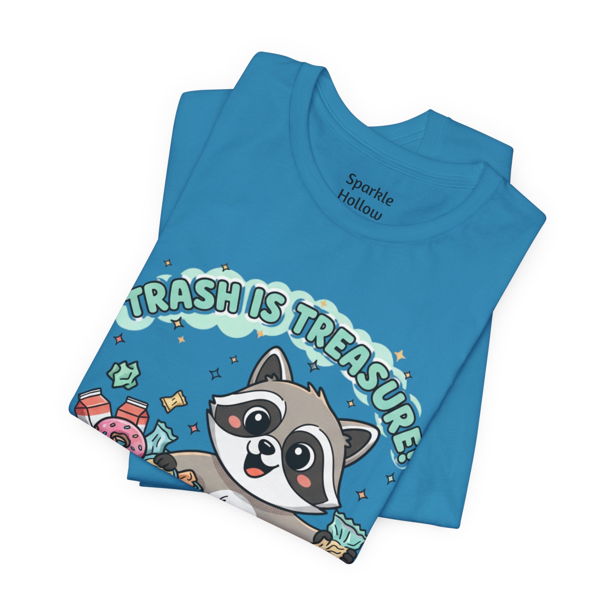 Merry Trash-mas Raccoon Tee | trash panda Christmas, cute holiday humor