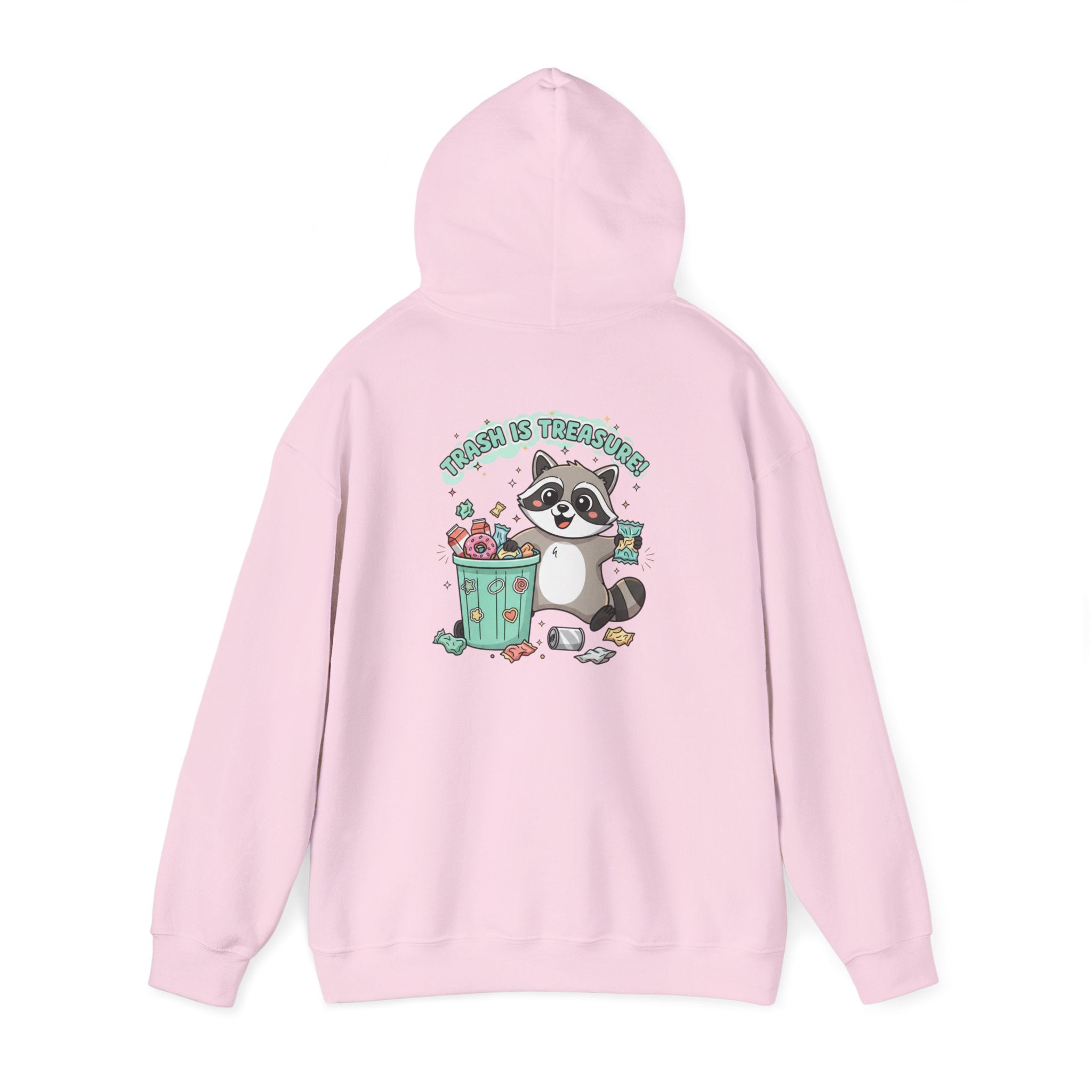 Funny Raccoon Trash Hoodie – 'Trash Panda' Graphic Sweatshirt