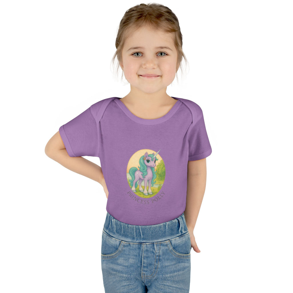Baby Bodysuit - Princess Polly Unicorn Design