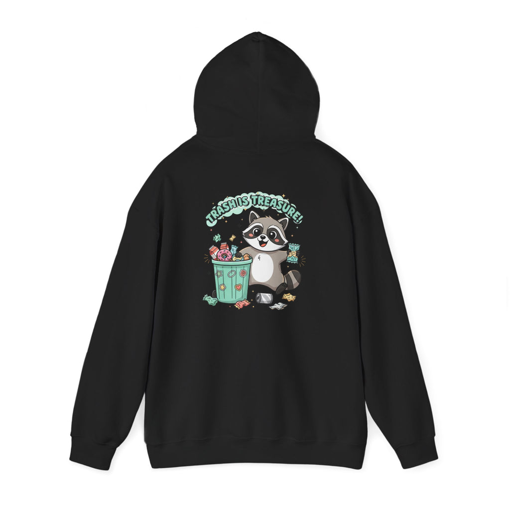Funny Raccoon Trash Hoodie – 'Trash Panda' Graphic Sweatshirt