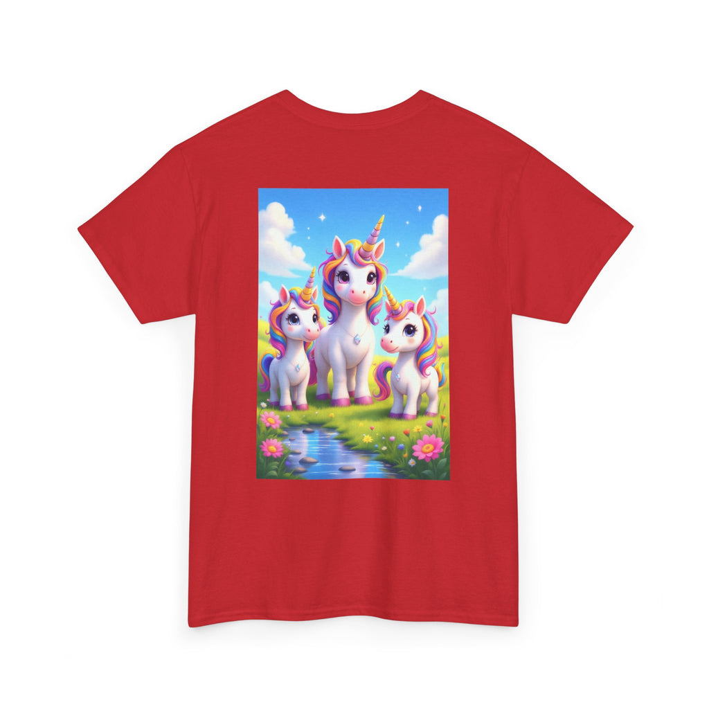 Unisex Tee - Unicorn Family Design