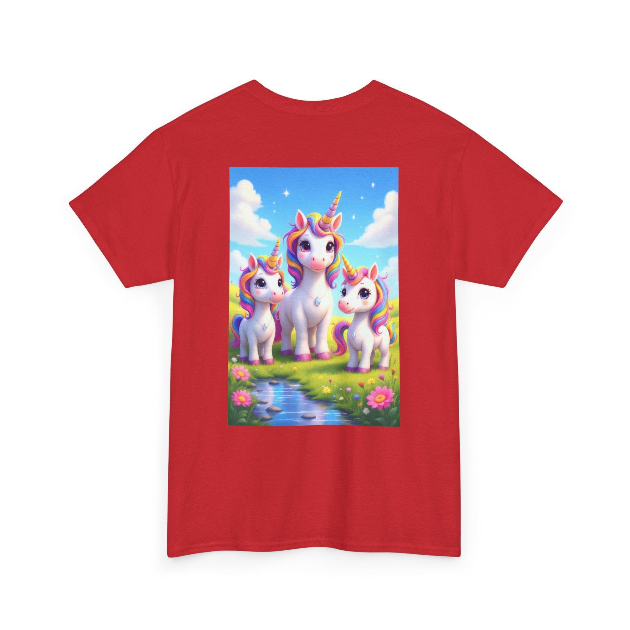 Unisex Tee - Unicorn Family Design