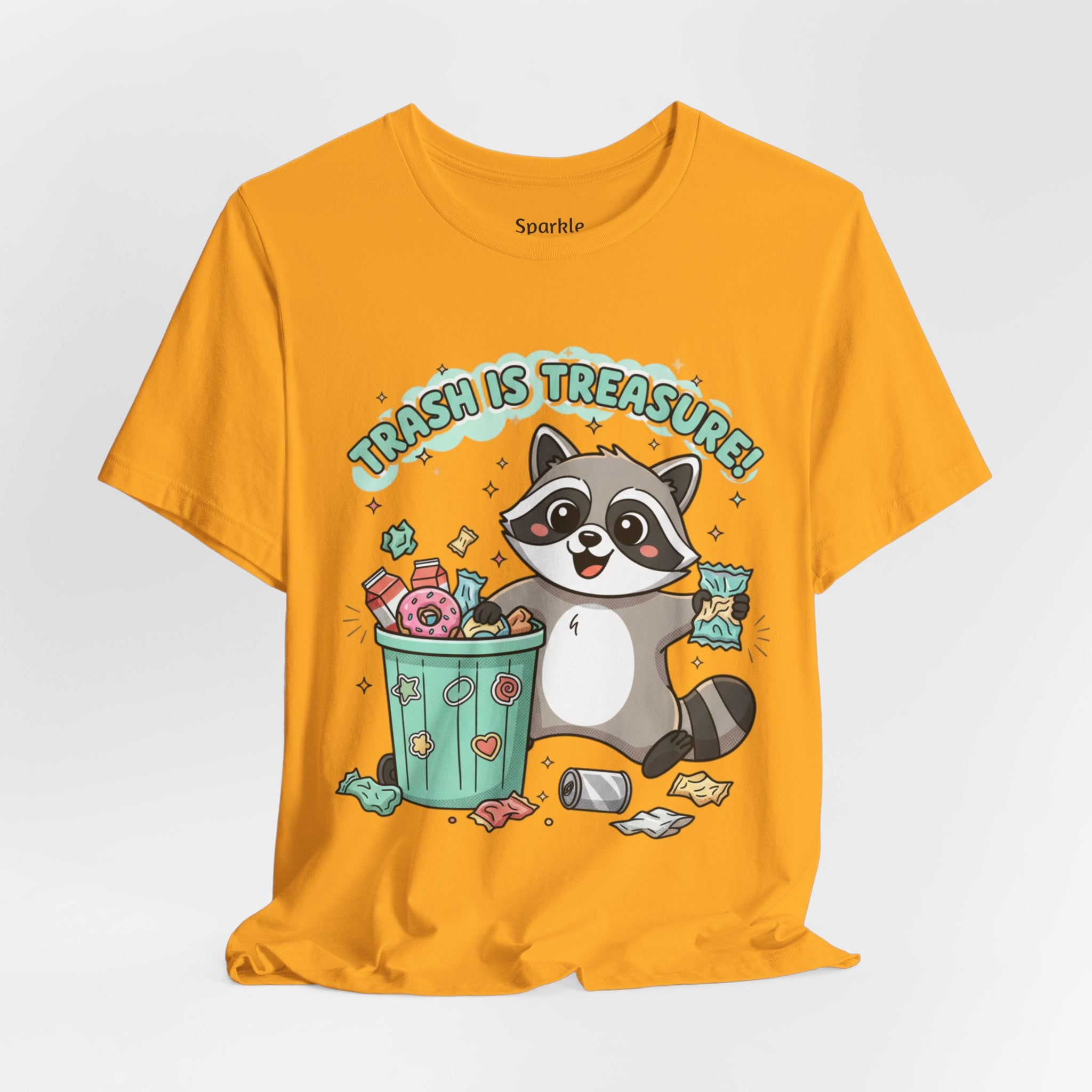 Merry Trash-mas Raccoon Tee | trash panda Christmas, cute holiday humor