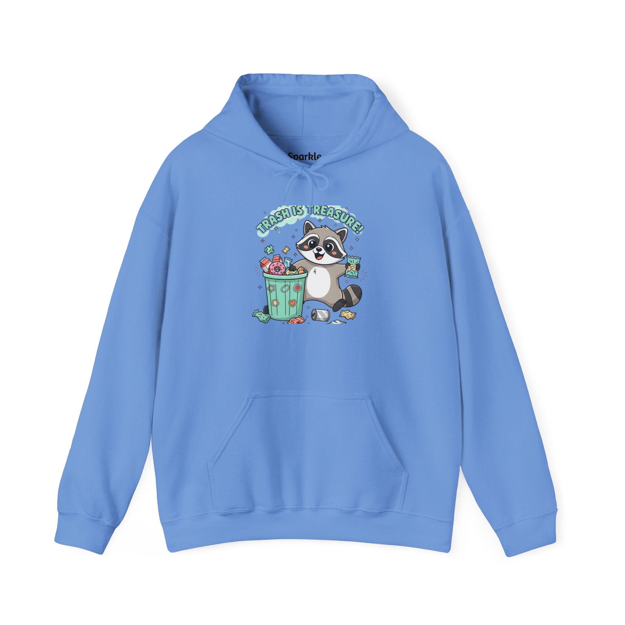 Funny Raccoon Trash Hoodie – 'Trash Panda' Graphic Sweatshirt