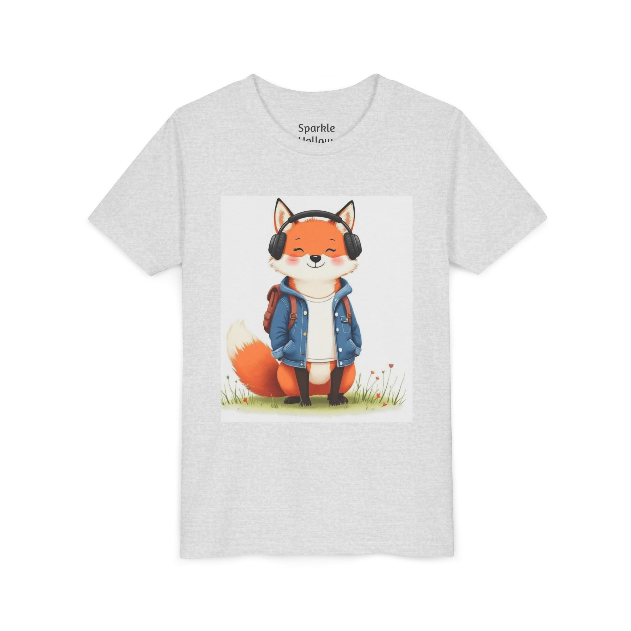 Cool Fox Kid T-Shirt — Sparkle Hollow Youth Tee