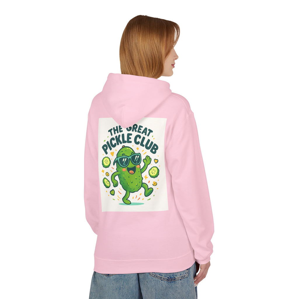 Dancing Pickle Hoodie — Funny Pickleball Player Sweatshirt