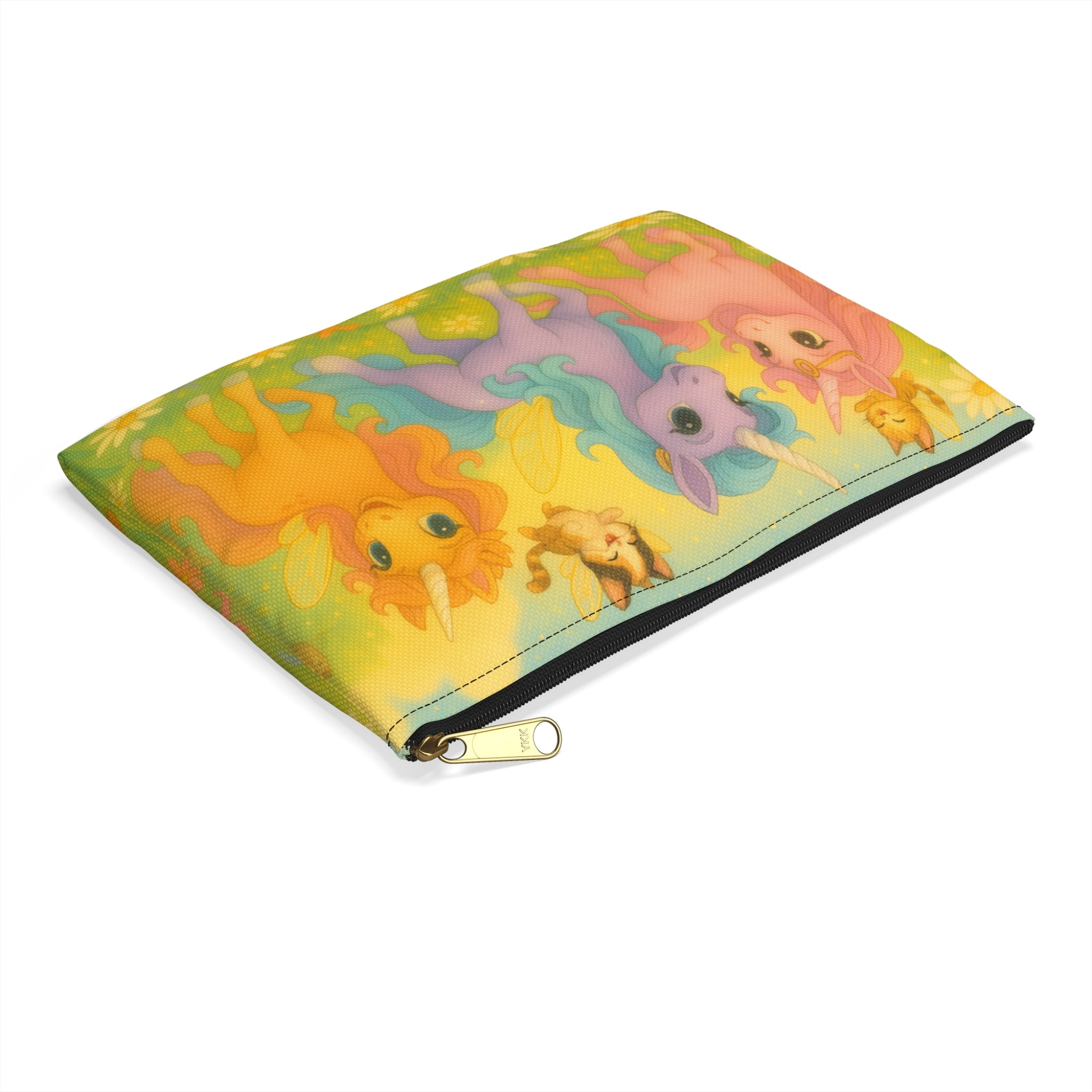 Accessory Pouch - Whimsical Unicorn Princess Trio Design from Sparkle Hollow
