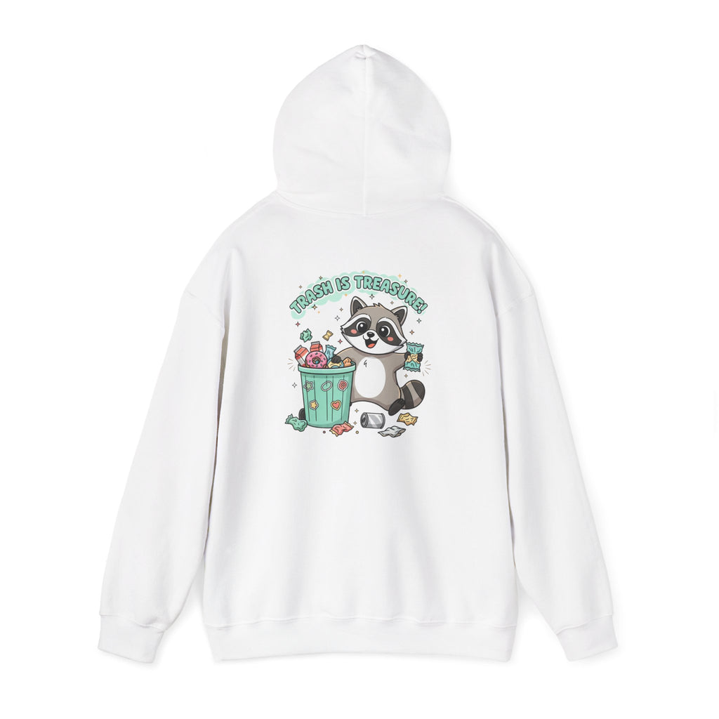 Funny Raccoon Trash Hoodie – 'Trash Panda' Graphic Sweatshirt