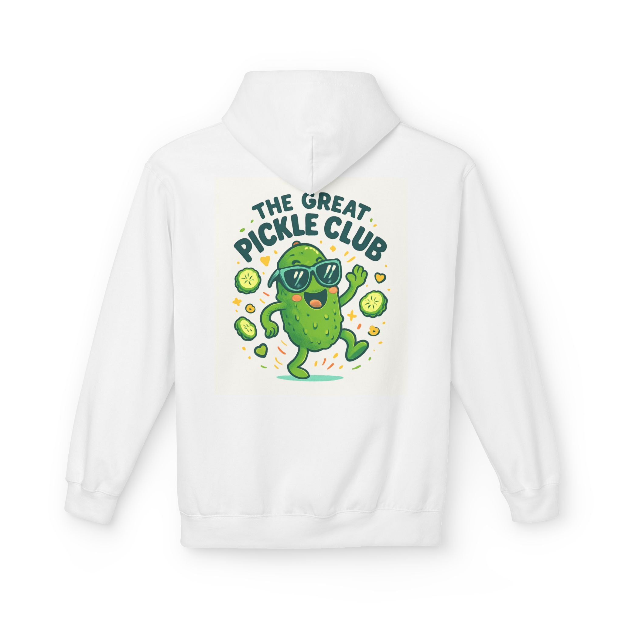 Dancing Pickle Hoodie — Funny Pickleball Player Sweatshirt