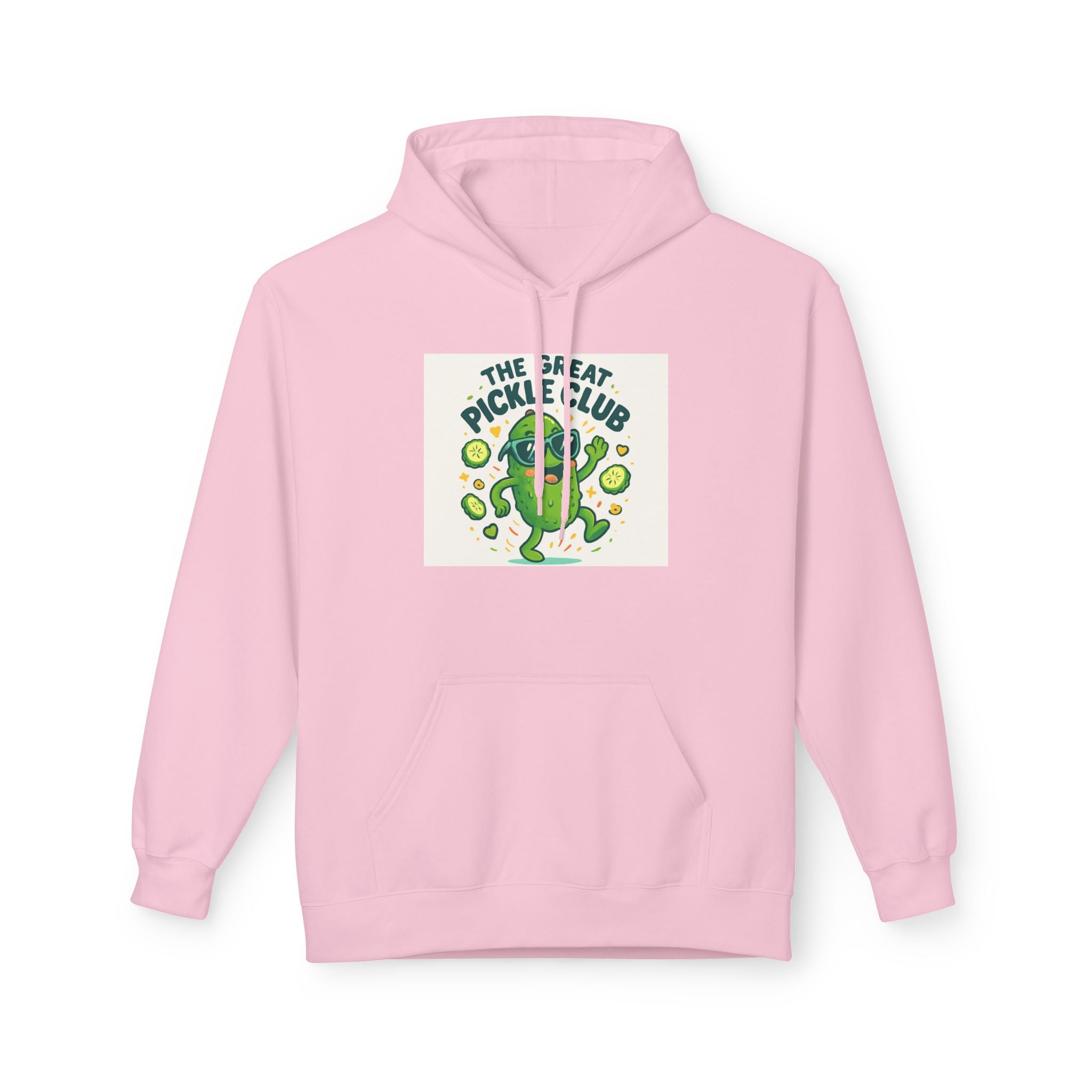 Dancing Pickle Hoodie — Funny Pickleball Player Sweatshirt