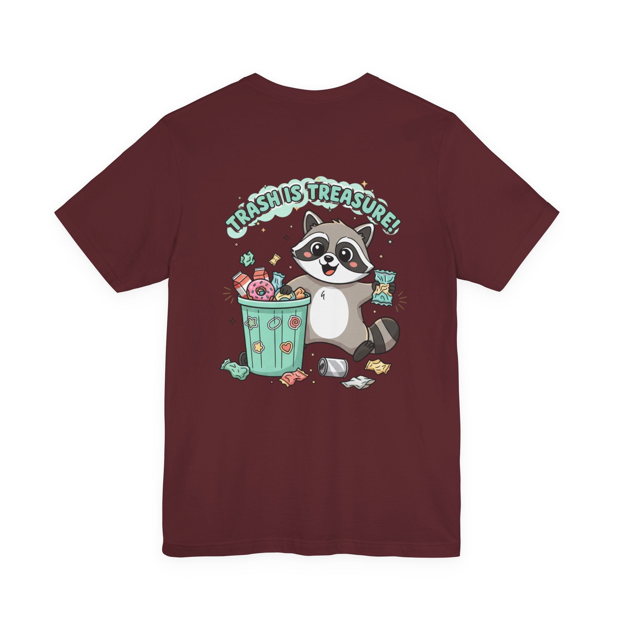 Merry Trash-mas Raccoon Tee | trash panda Christmas, cute holiday humor