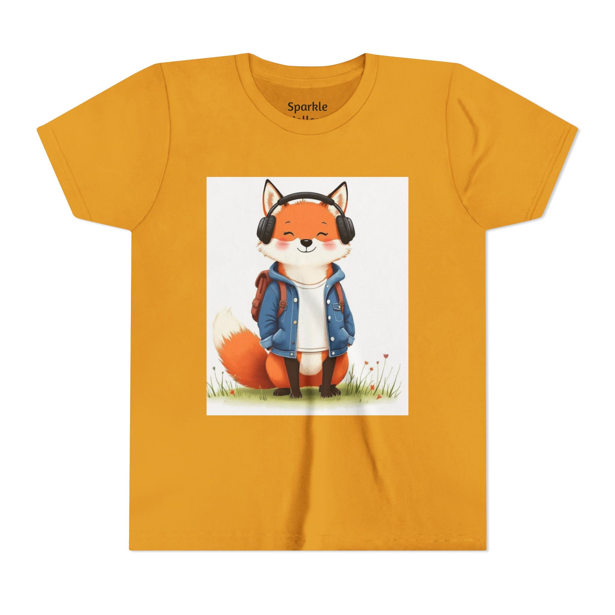 Cool Fox Kid T-Shirt — Sparkle Hollow Youth Tee