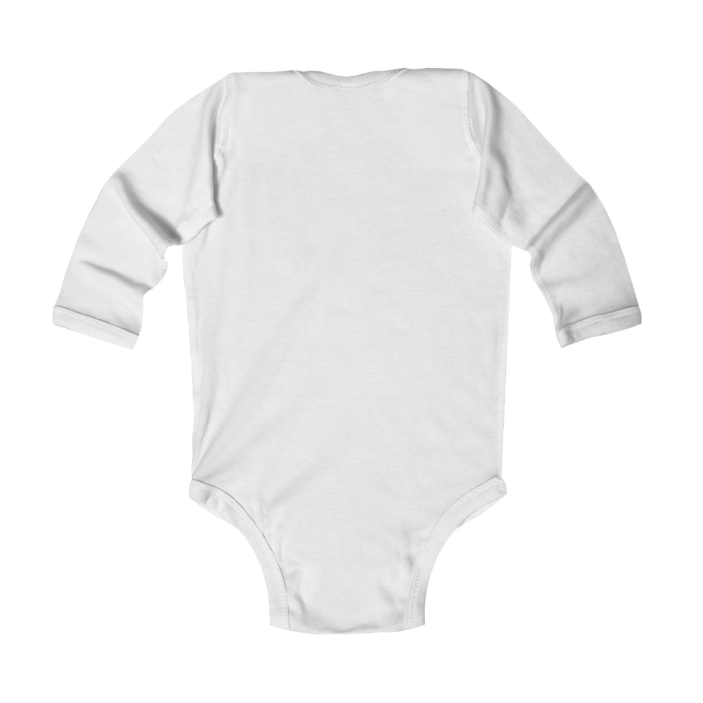 Infant Bodysuit — 'Board the Bear Train' Sparkle Hollow Baby Onesie