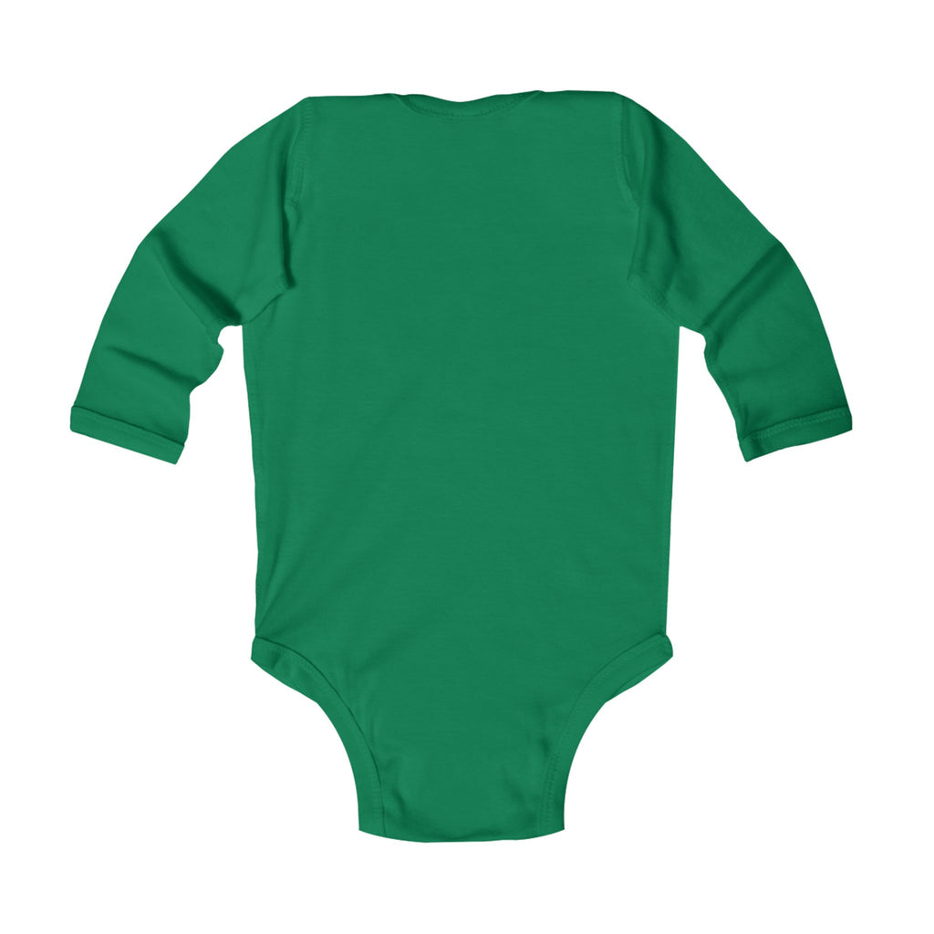 Infant Bodysuit — 'Board the Bear Train' Sparkle Hollow Baby Onesie