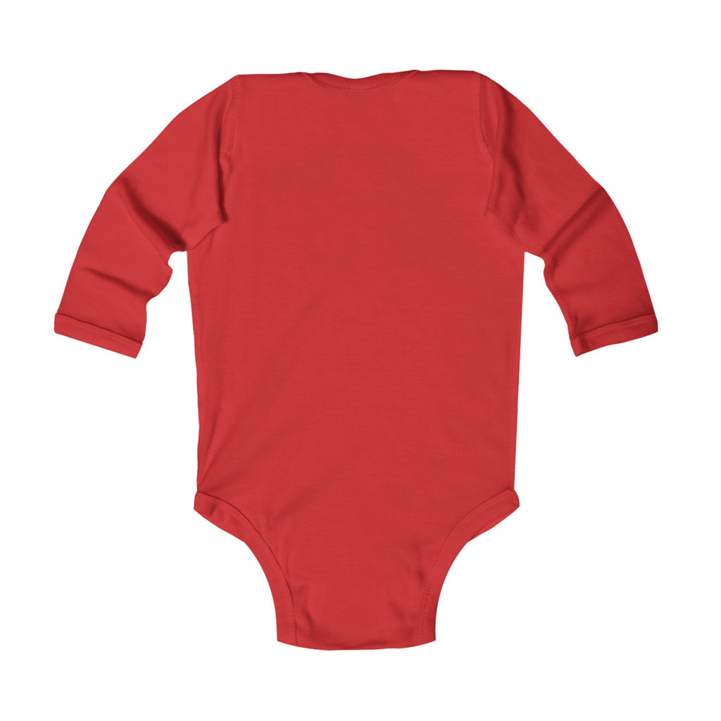 Infant Bodysuit — 'Board the Bear Train' Sparkle Hollow Baby Onesie