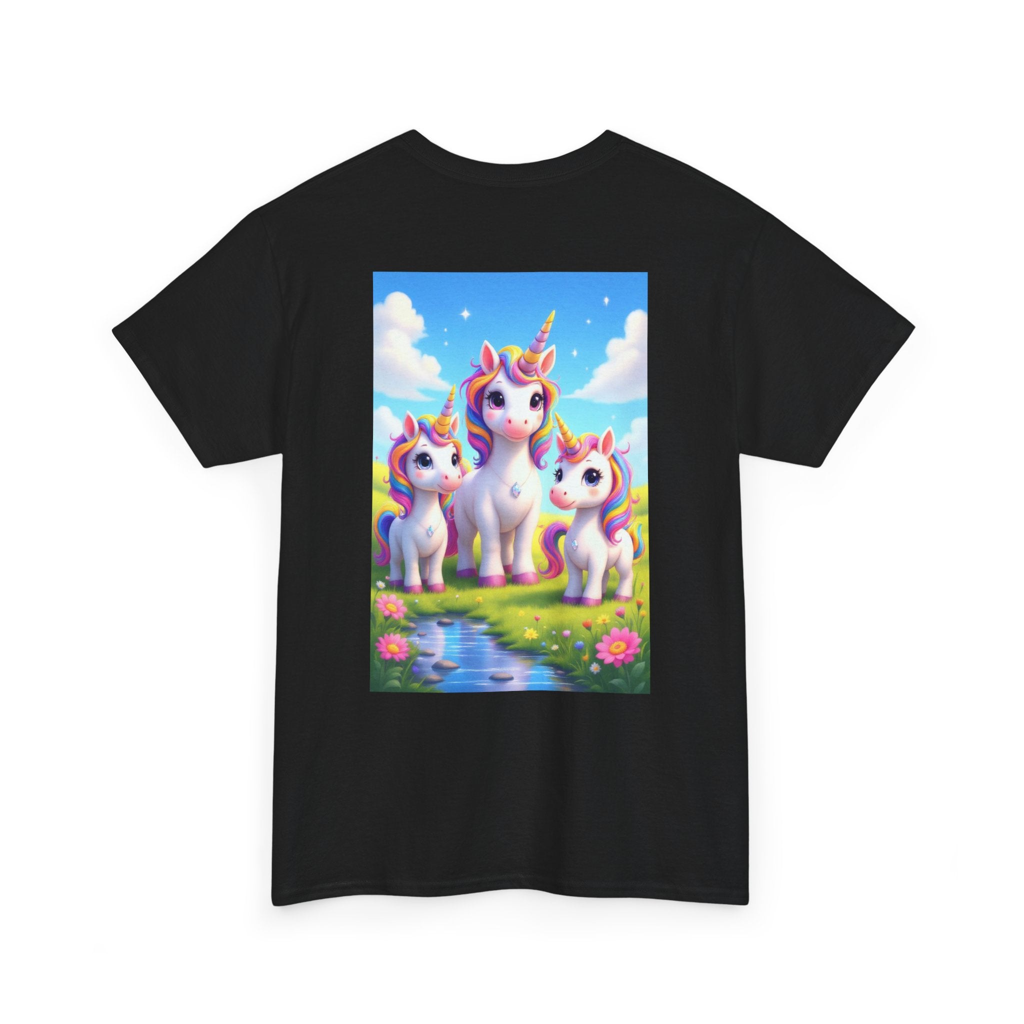 Unisex Tee - Unicorn Family Design