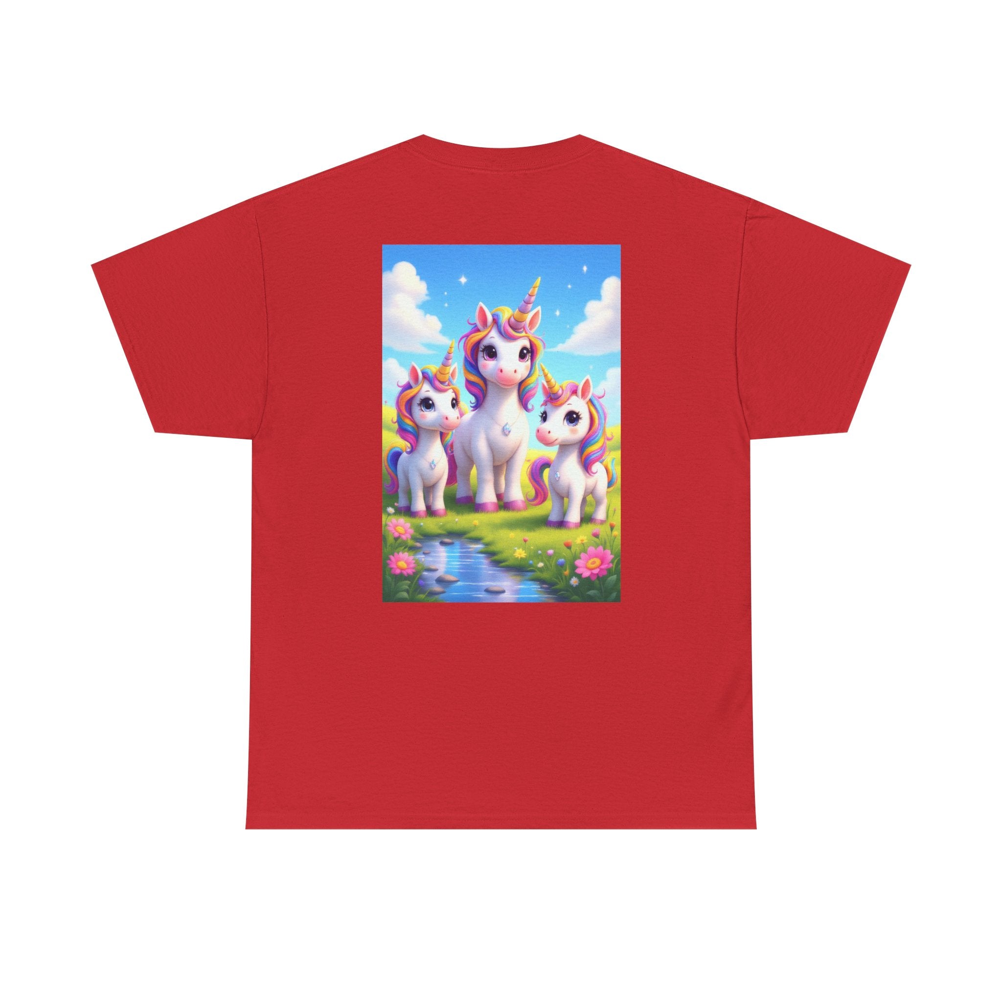 Unisex Tee - Unicorn Family Design