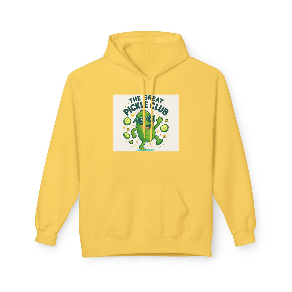 Dancing Pickle Hoodie — Funny Pickleball Player Sweatshirt