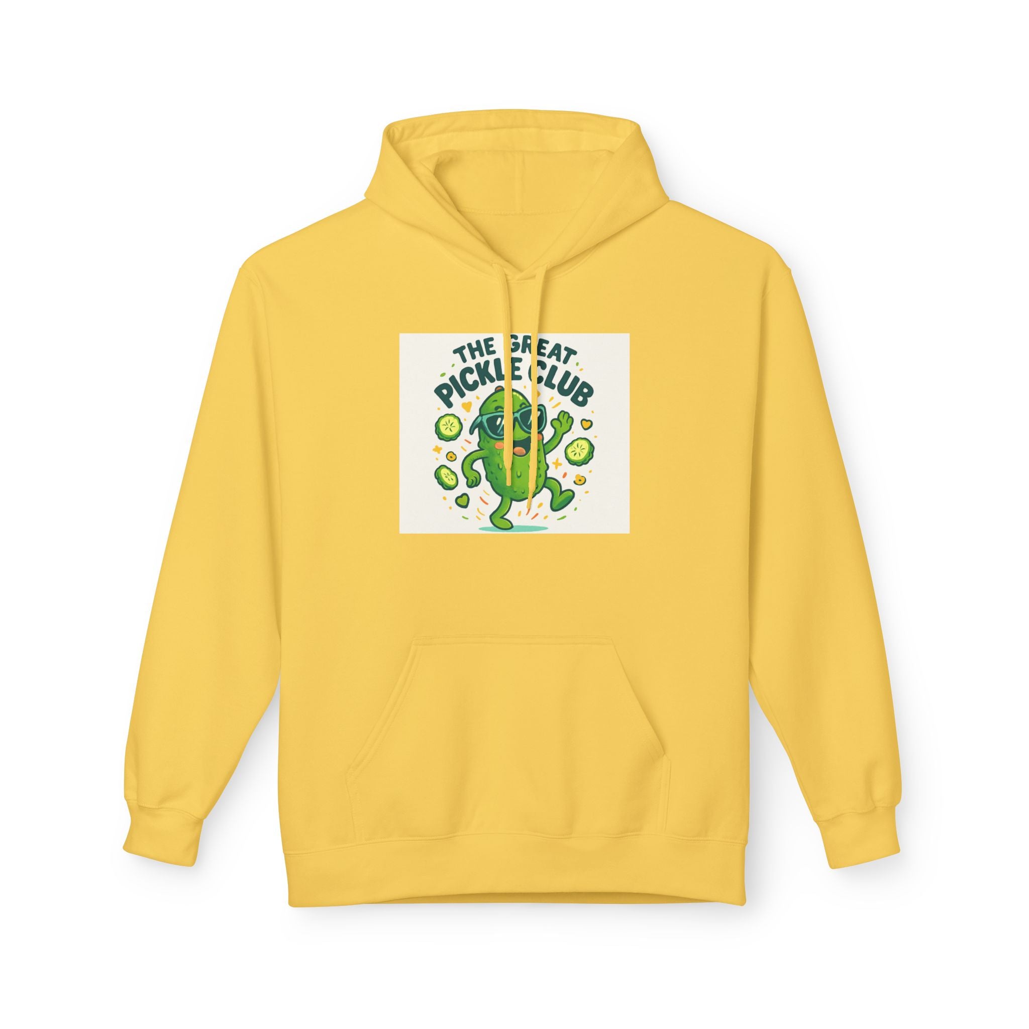 Dancing Pickle Hoodie — Funny Pickleball Player Sweatshirt