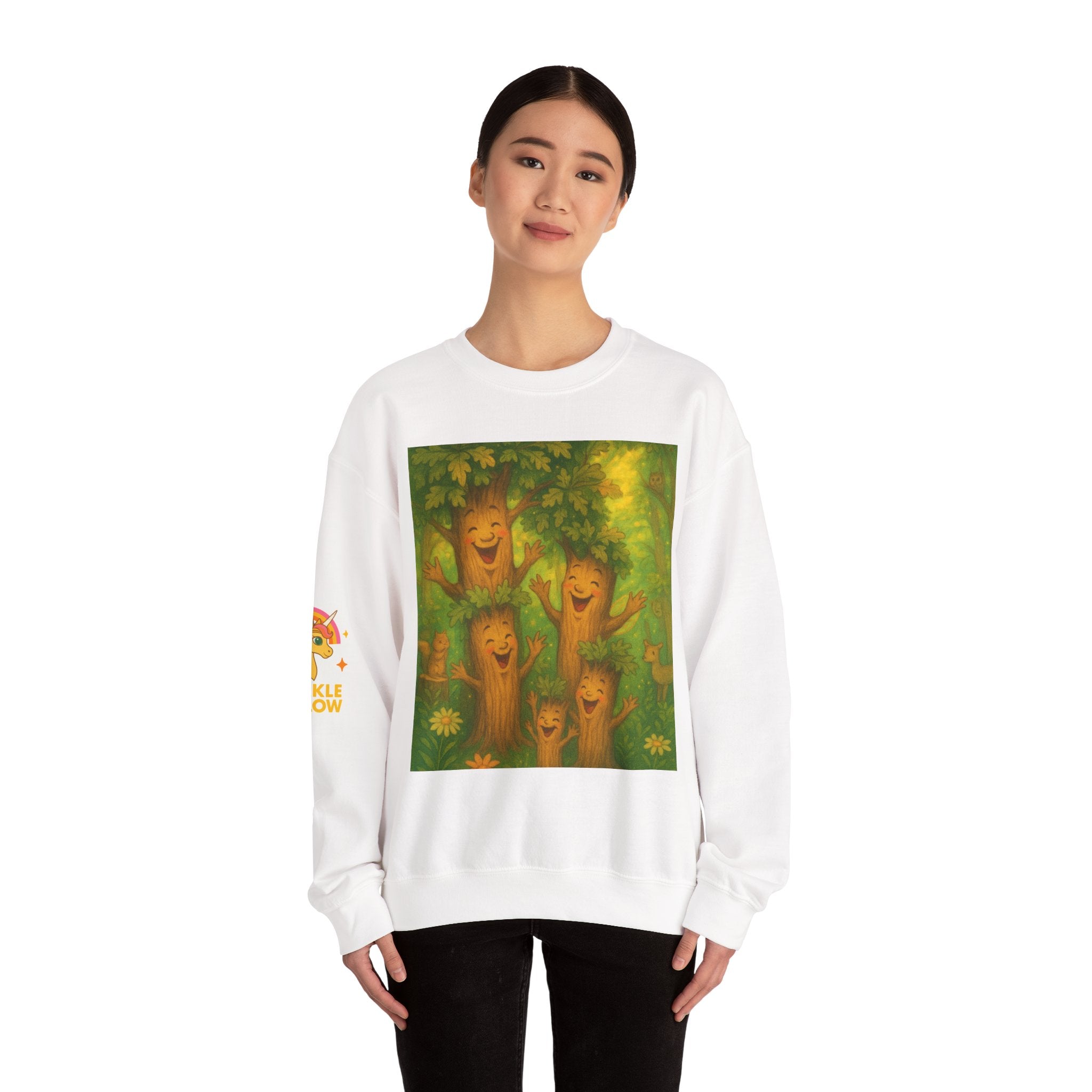 Magical Singing Oaks Family Sweatshirt - Land of Sparkle Hollow Design