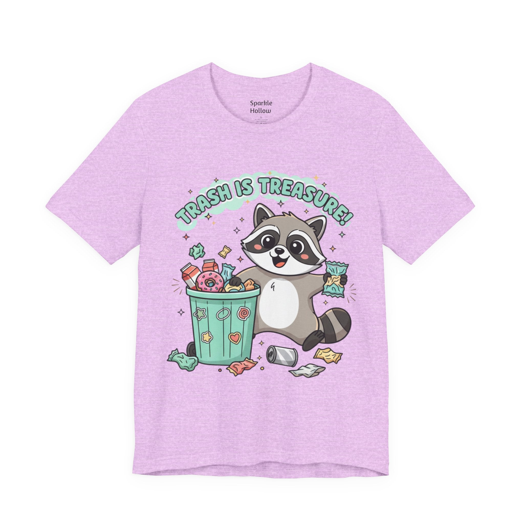Merry Trash-mas Raccoon Tee | trash panda Christmas, cute holiday humor