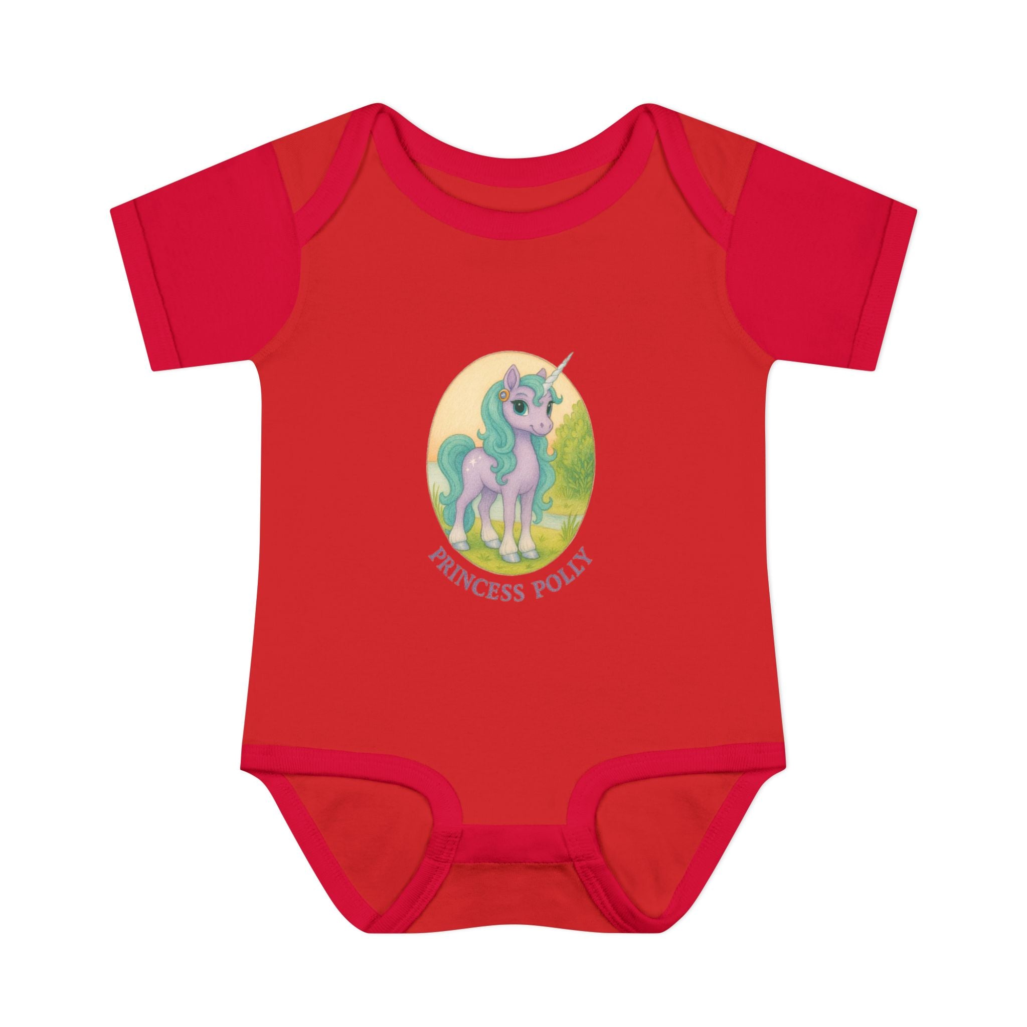 Baby Bodysuit - Princess Polly Unicorn Design