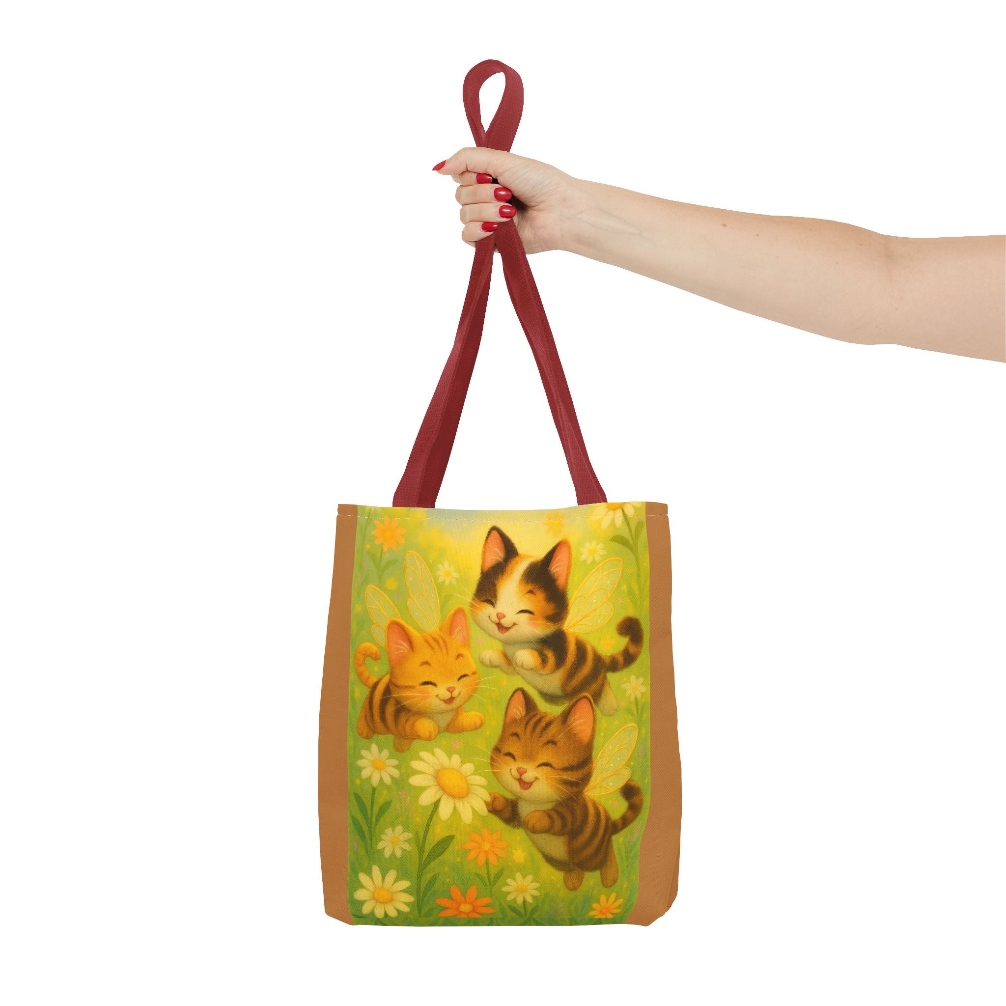 Bumble Cat Tote Bag - Whimsical Design from Sparkle Hollow