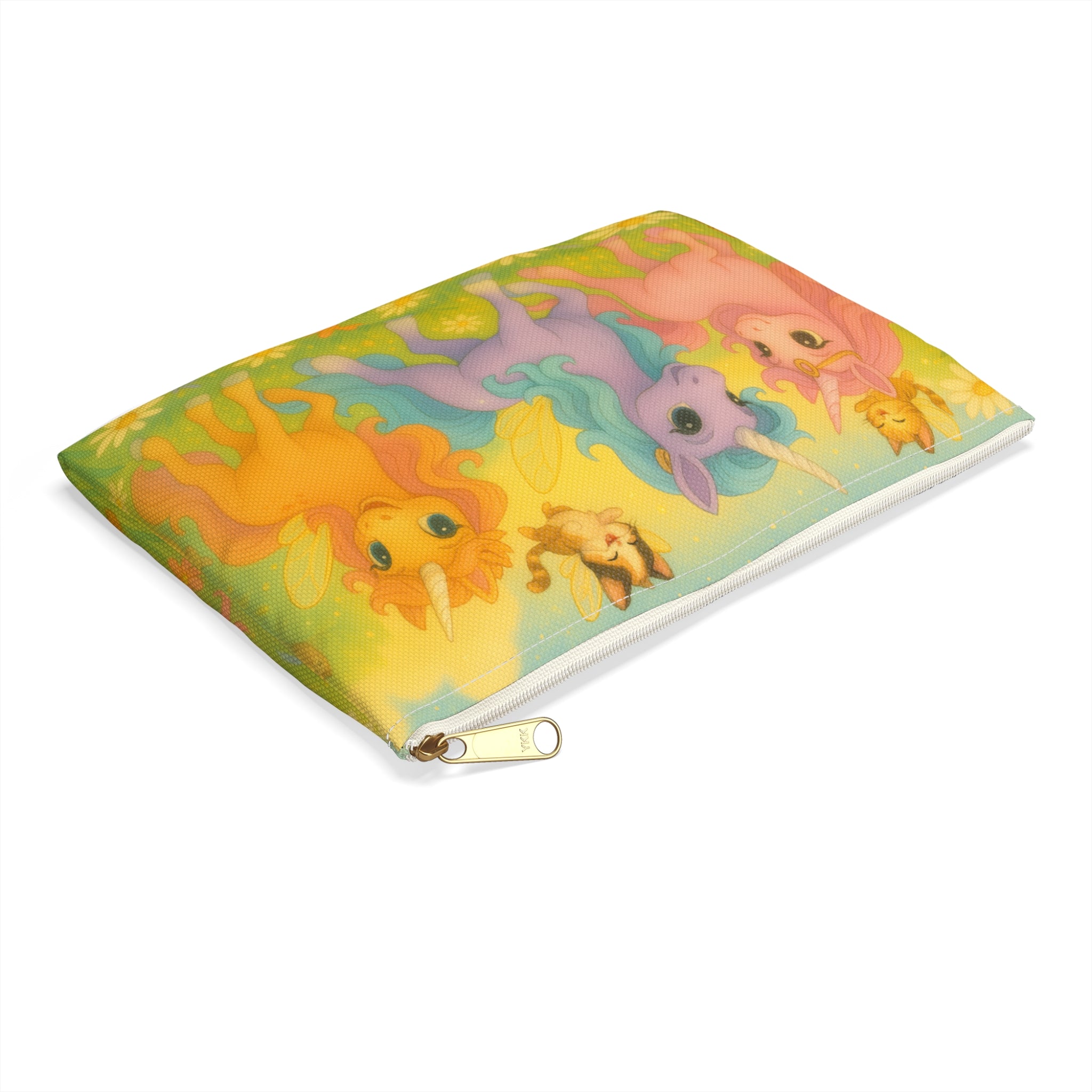 Accessory Pouch - Whimsical Unicorn Princess Trio Design from Sparkle Hollow