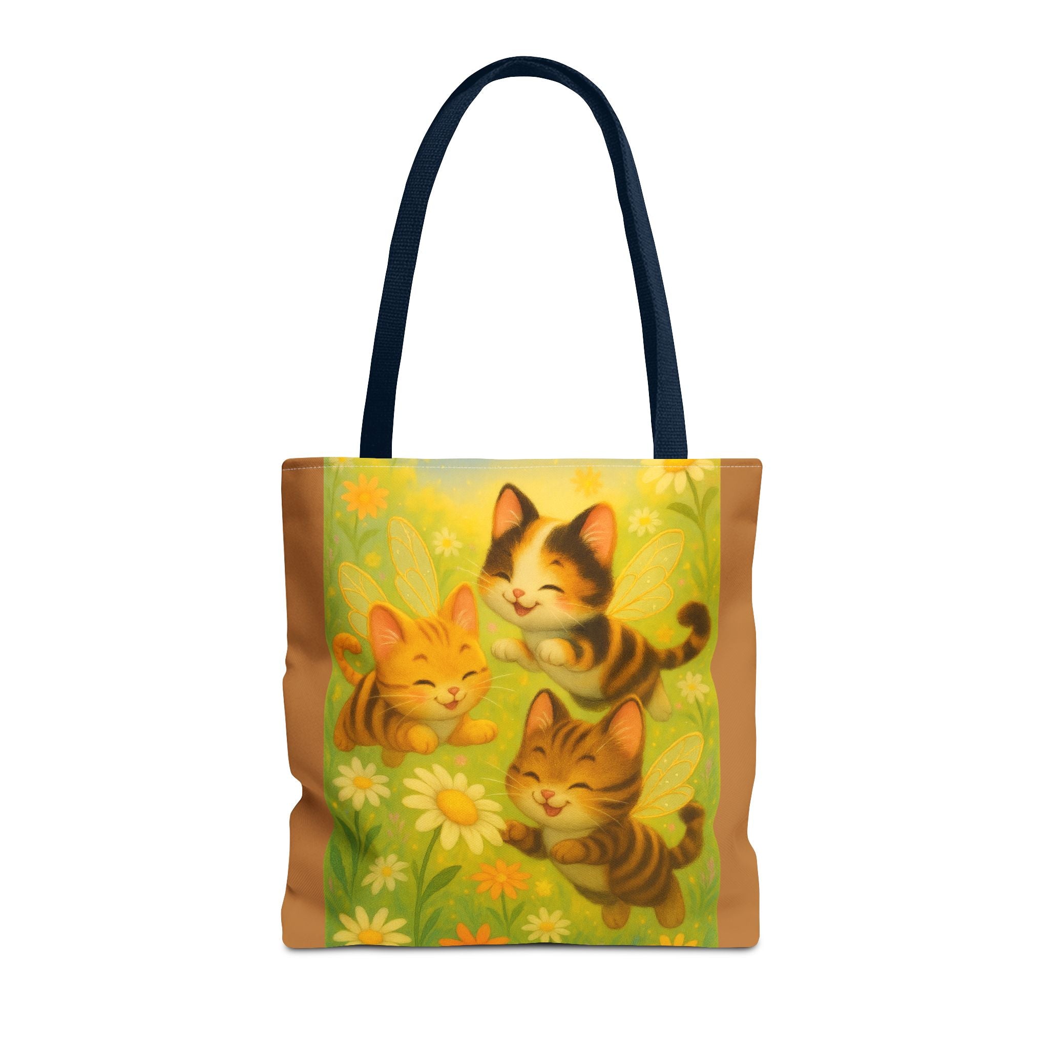 Bumble Cat Tote Bag - Whimsical Design from Sparkle Hollow