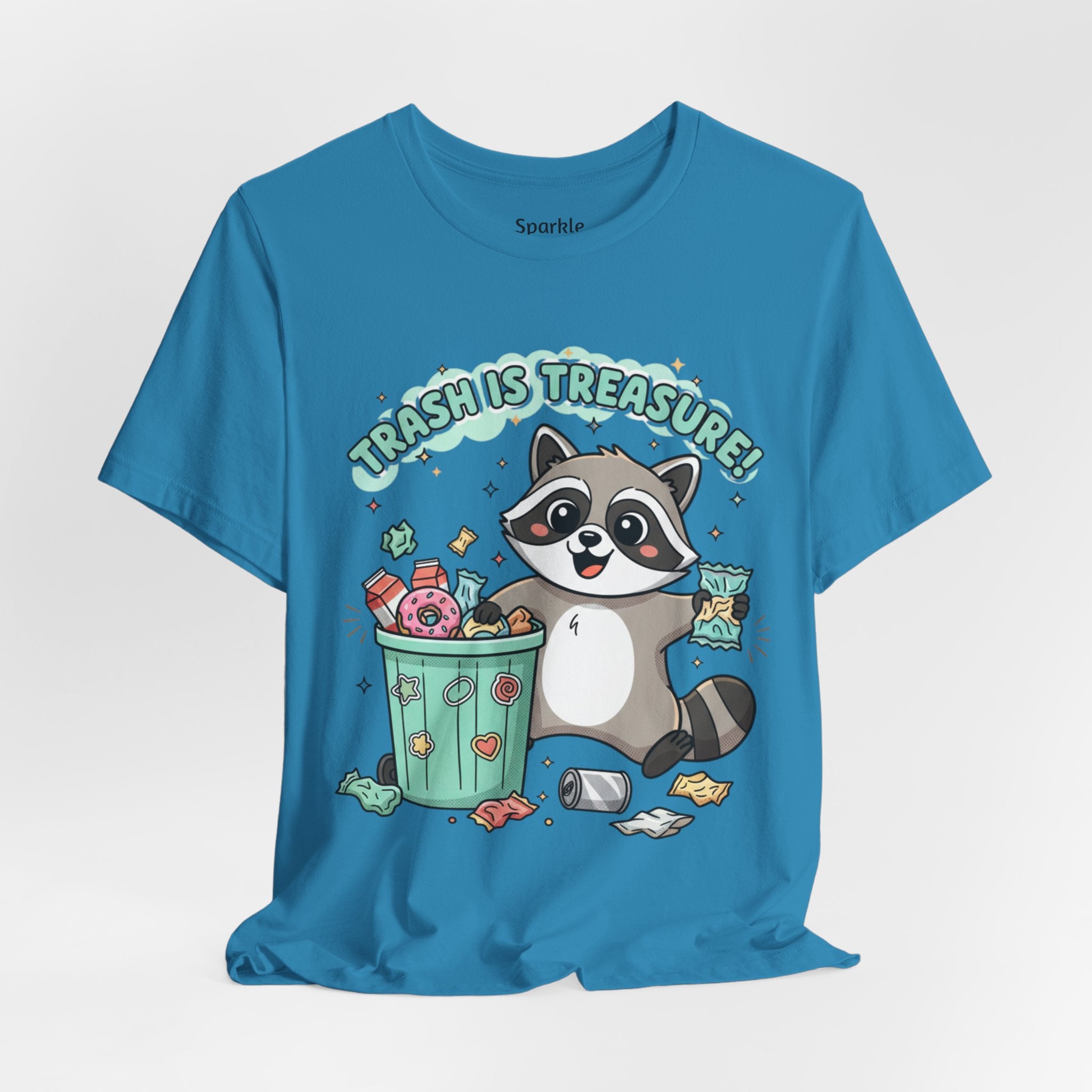 Merry Trash-mas Raccoon Tee | trash panda Christmas, cute holiday humor