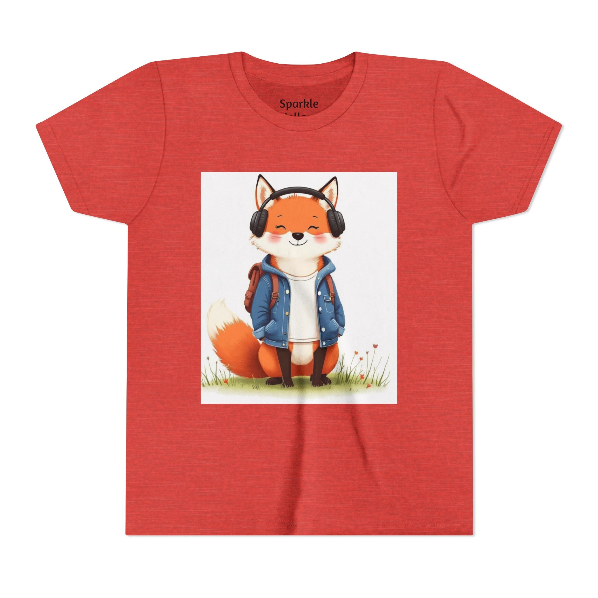 Cool Fox Kid T-Shirt — Sparkle Hollow Youth Tee