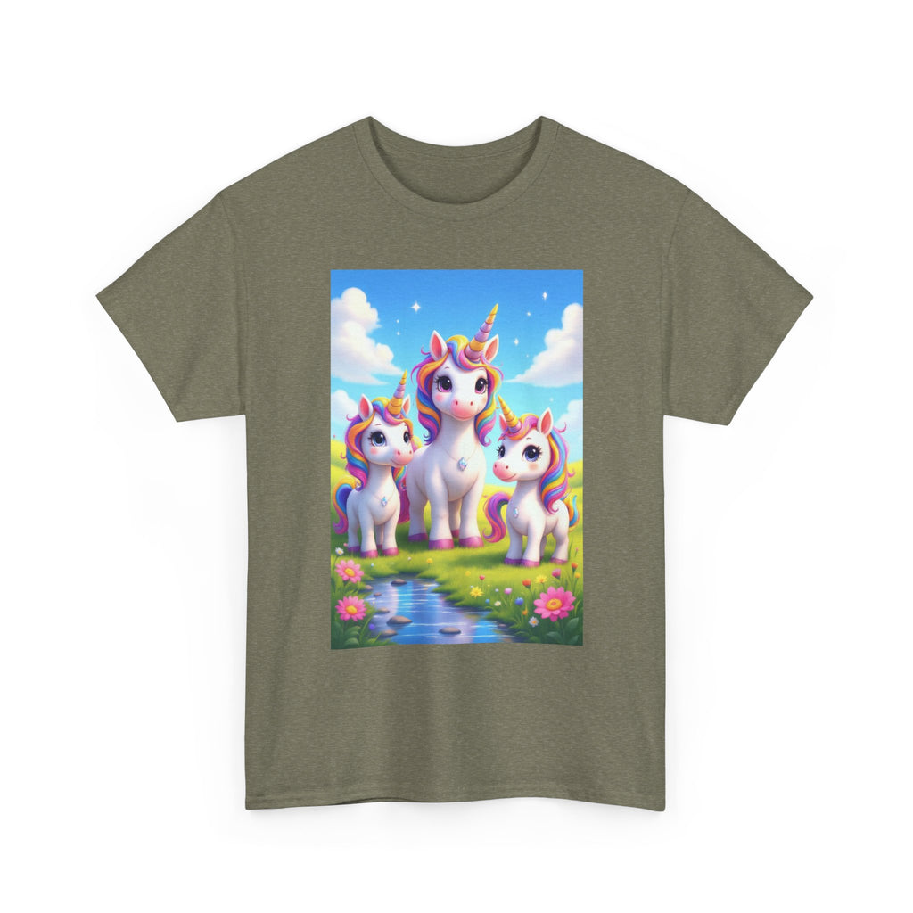 Unisex Tee - Unicorn Family Design