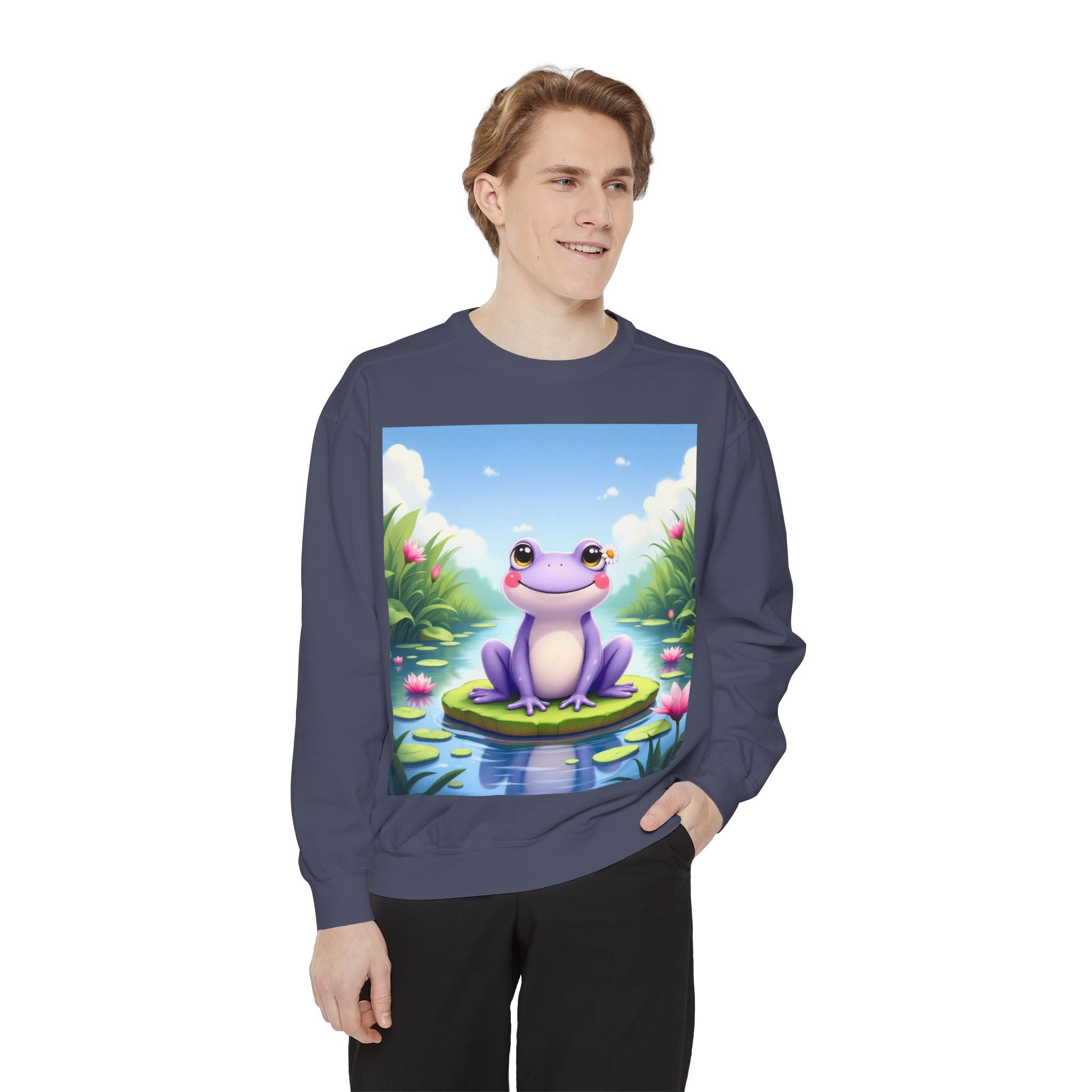 Unisex Garment-Dyed Sweatshirt