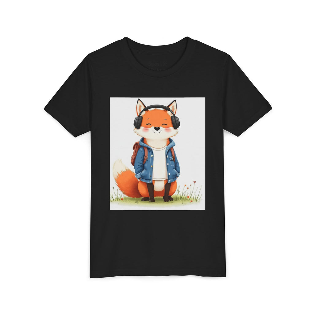 Cool Fox Kid T-Shirt — Sparkle Hollow Youth Tee