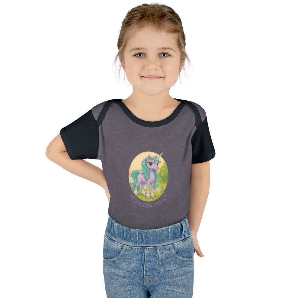 Baby Bodysuit - Princess Polly Unicorn Design