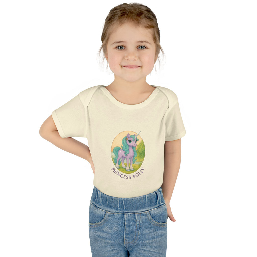 Baby Bodysuit - Princess Polly Unicorn Design