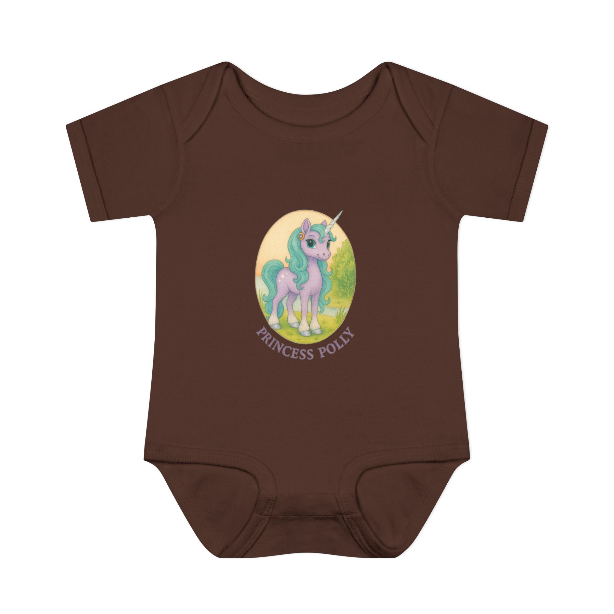 Baby Bodysuit - Princess Polly Unicorn Design
