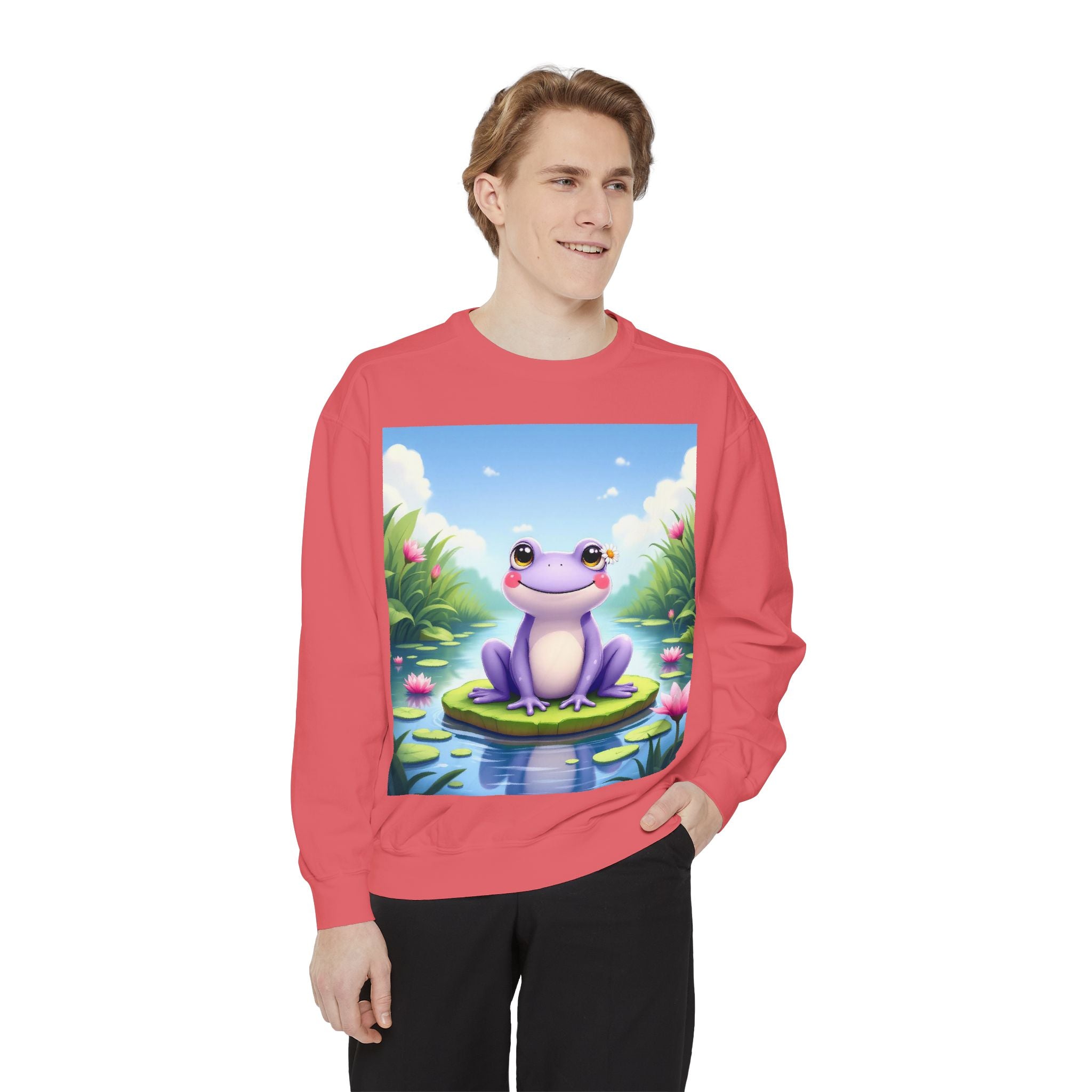 Unisex Garment-Dyed Sweatshirt