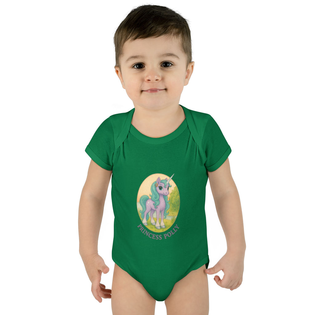 Baby Bodysuit - Princess Polly Unicorn Design