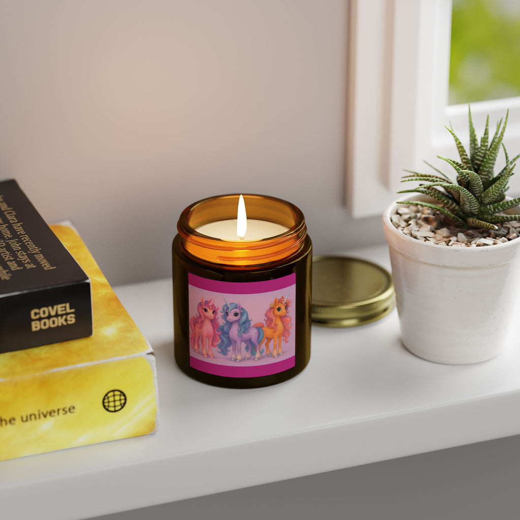 Unicorn Princess Trio Collection - Coconut Apricot Wax - Fun & Whimsical Decor