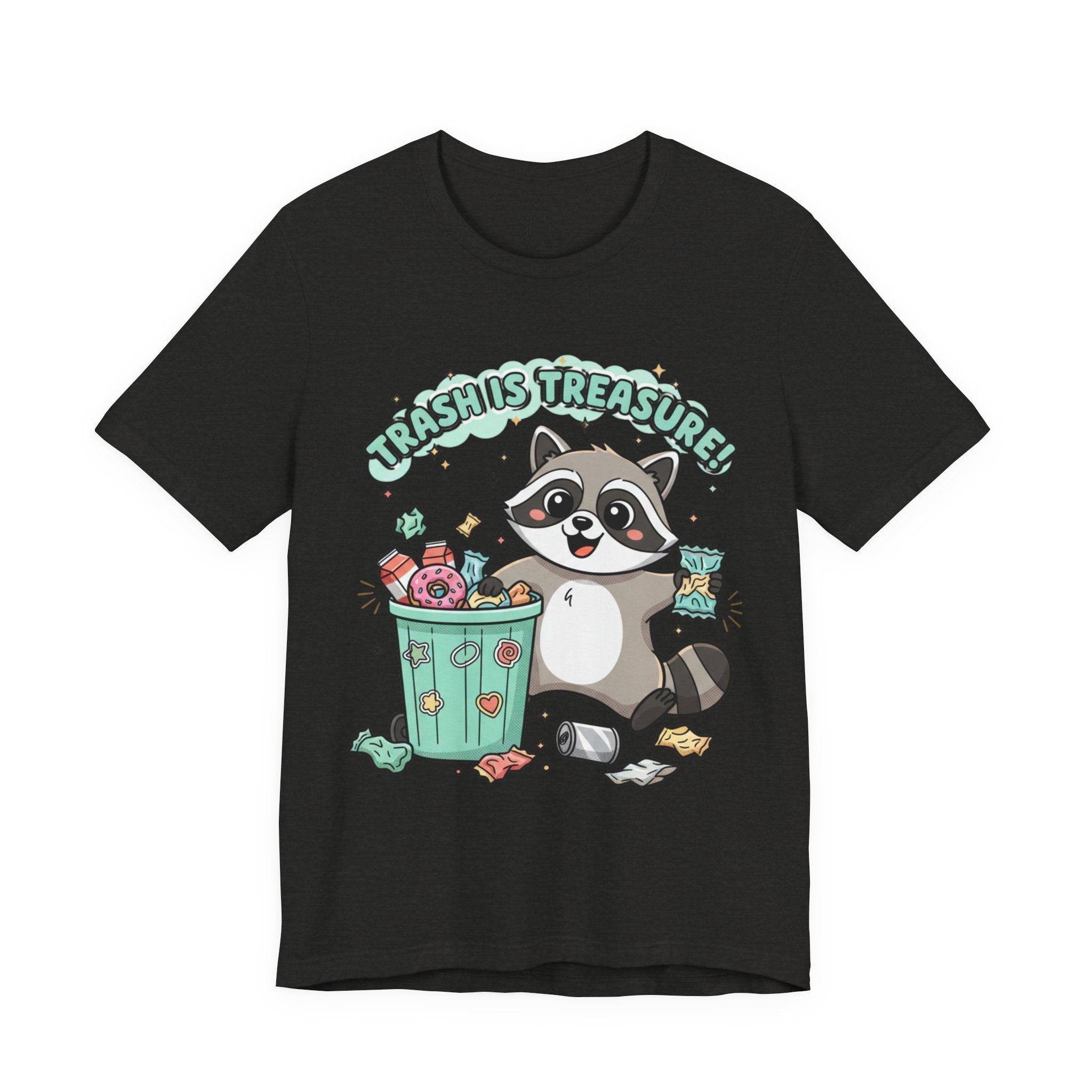 Merry Trash-mas Raccoon Tee | trash panda Christmas, cute holiday humor